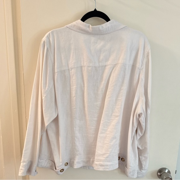 Tahari Linen Jacket - Picture 6 of 6